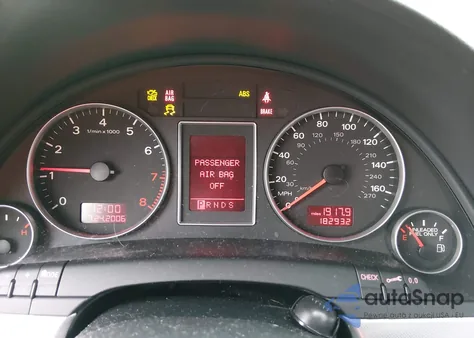 2007 Audi A4 2.0T из США, поврежденный, VIN WAUDF78E27A134583